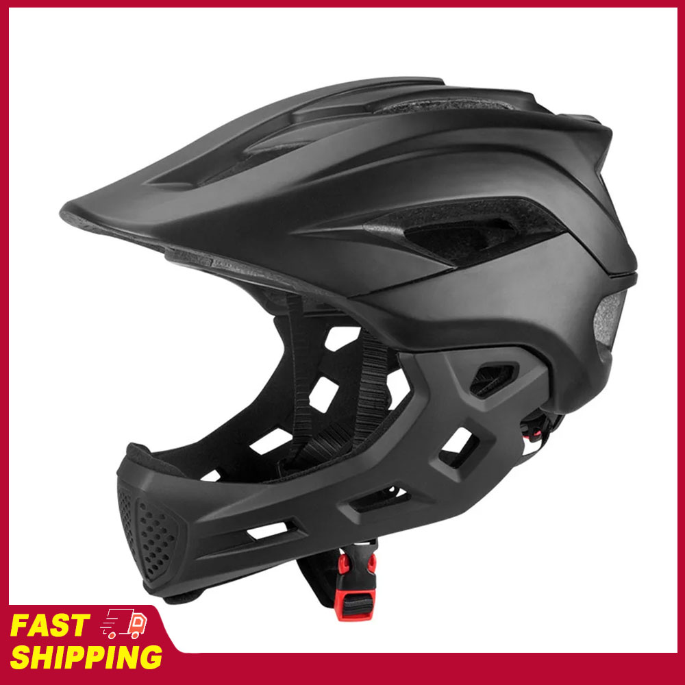 Mountain Biking Full Face Helmet - 2 in 1 Kids Full Face