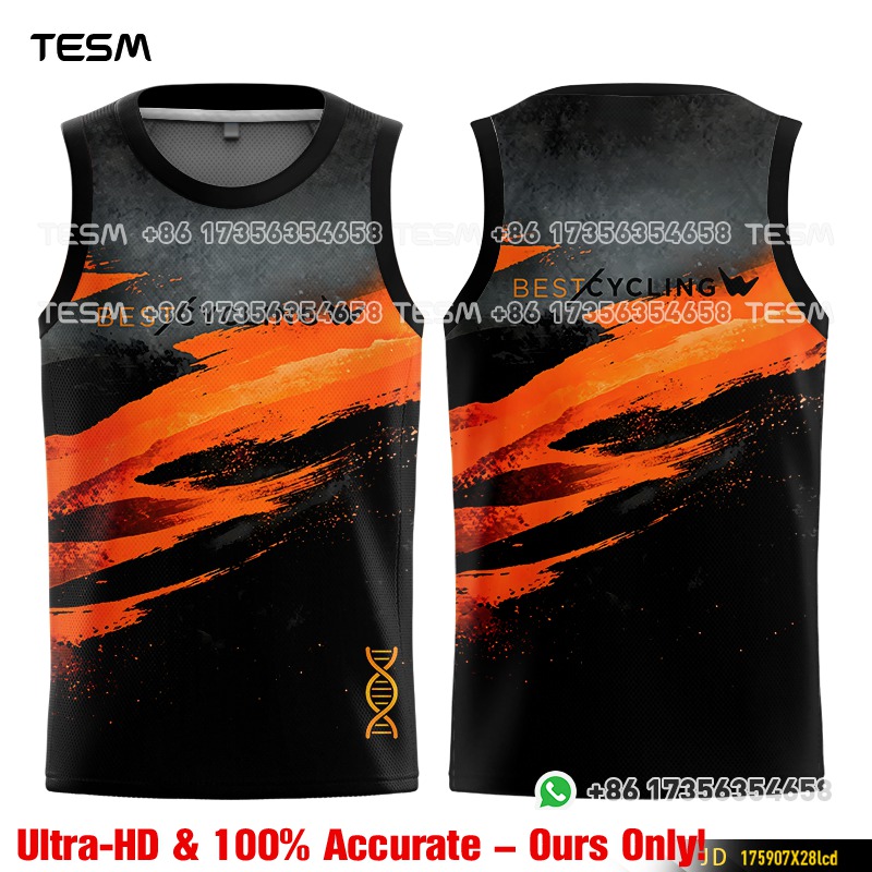 Mountain Biking For Kids - Kid Men Sleeveless Vest Breathable Quick-Dry