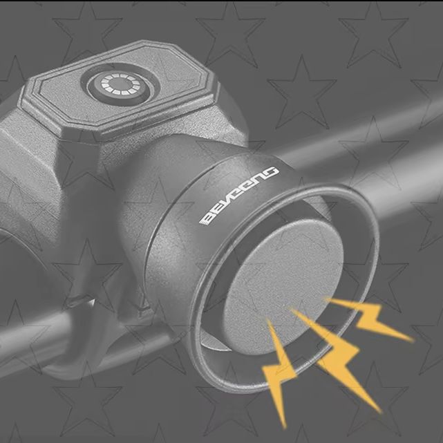 Mountain Biking Essentials - Safety Bicycle Bell, USB Chargeable Electric
