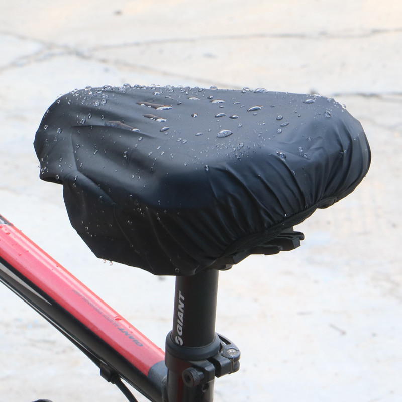 Mountain Biking In The Rain - Universal Waterproof Bike Saddle Cover –