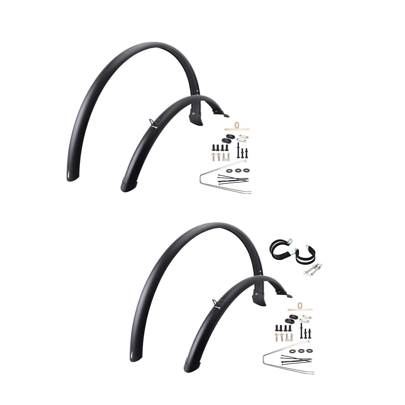 Mountain Biking In The Rain - 2x Road Bike Fenders Cycling Accessories