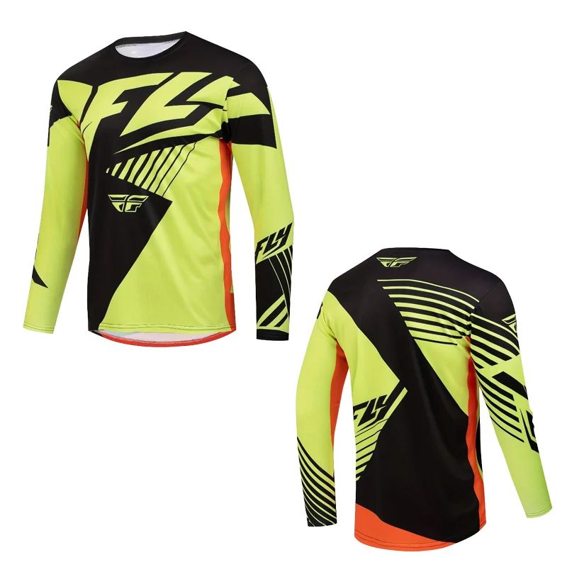Mountain Biking Camp - MEN'S LONG-SLEEVED T-SHIRT MOUNTAIN BIKE MOTOCROSS