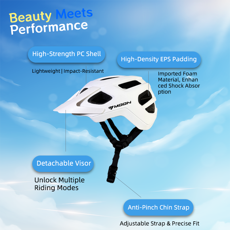 Mountain Biking Youth - MOON Anti-Odor Professional Bike Helmet for