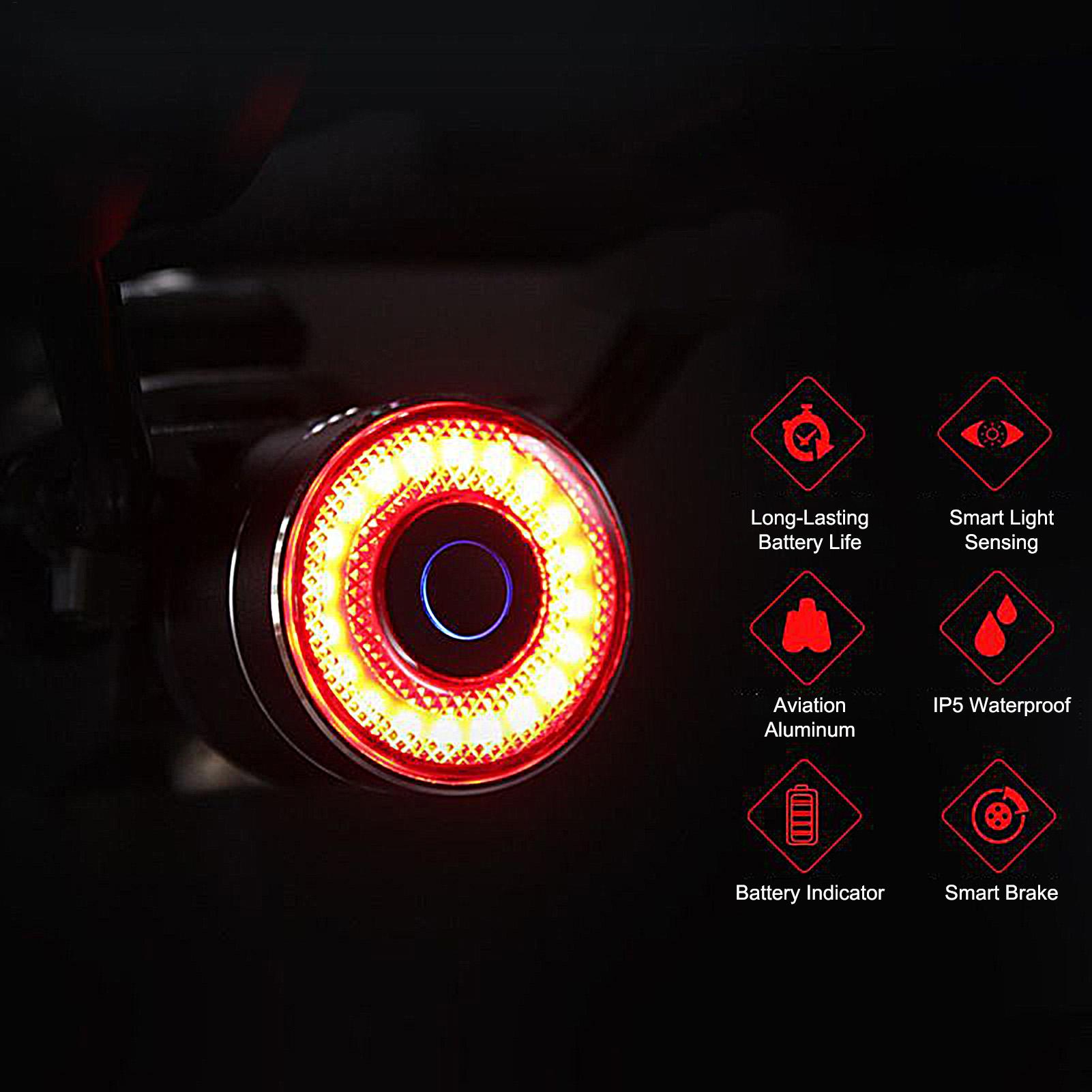 Bicycle Brake Light Smart Bike - đánh giá và giá Mountain Biking Camp