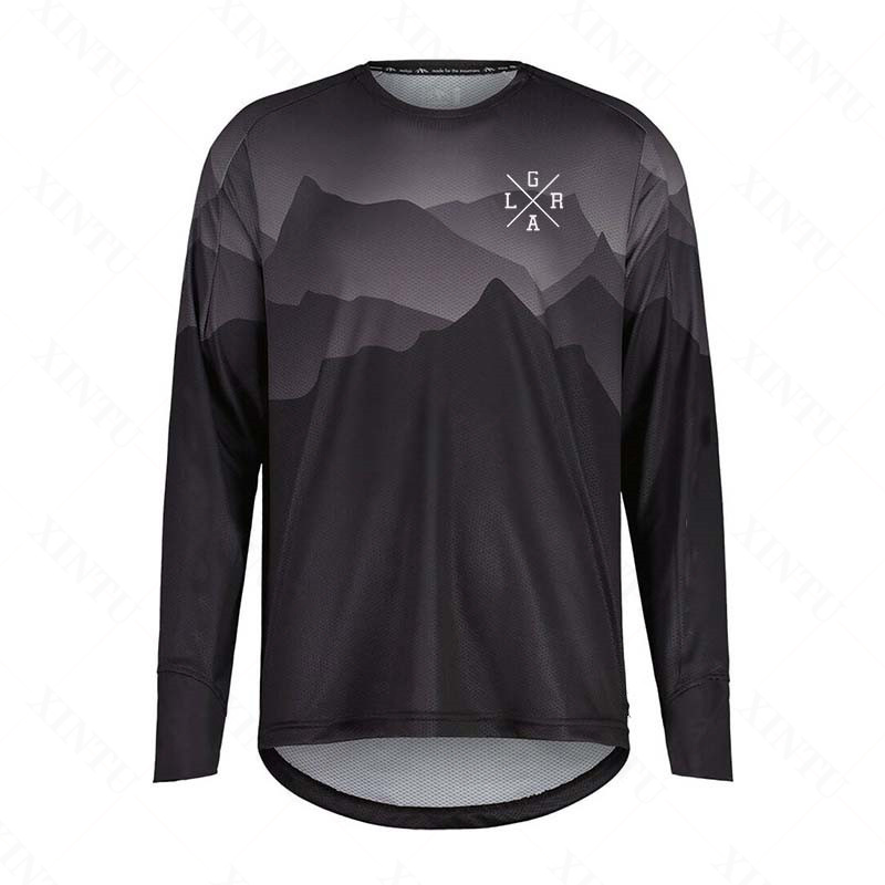 Nam Xe Máy Lrga Jersey MTB BMX - đánh giá và giá Mountain Biking Jersey