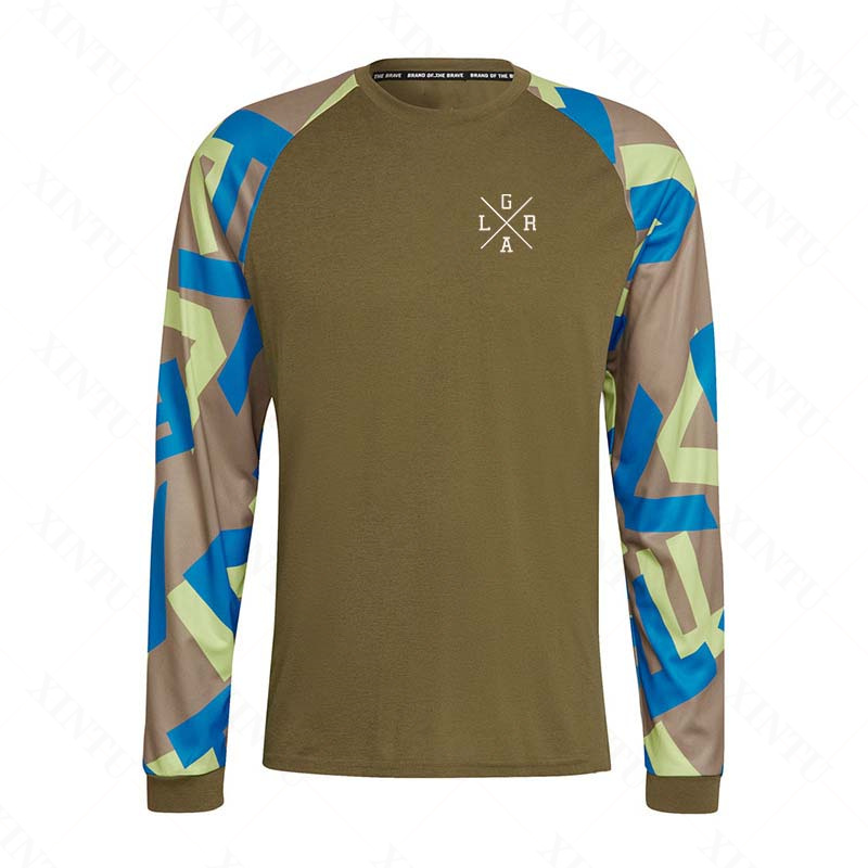 Nam Xe Máy Lrga Jersey MTB BMX - đánh giá và giá Mountain Biking Jersey