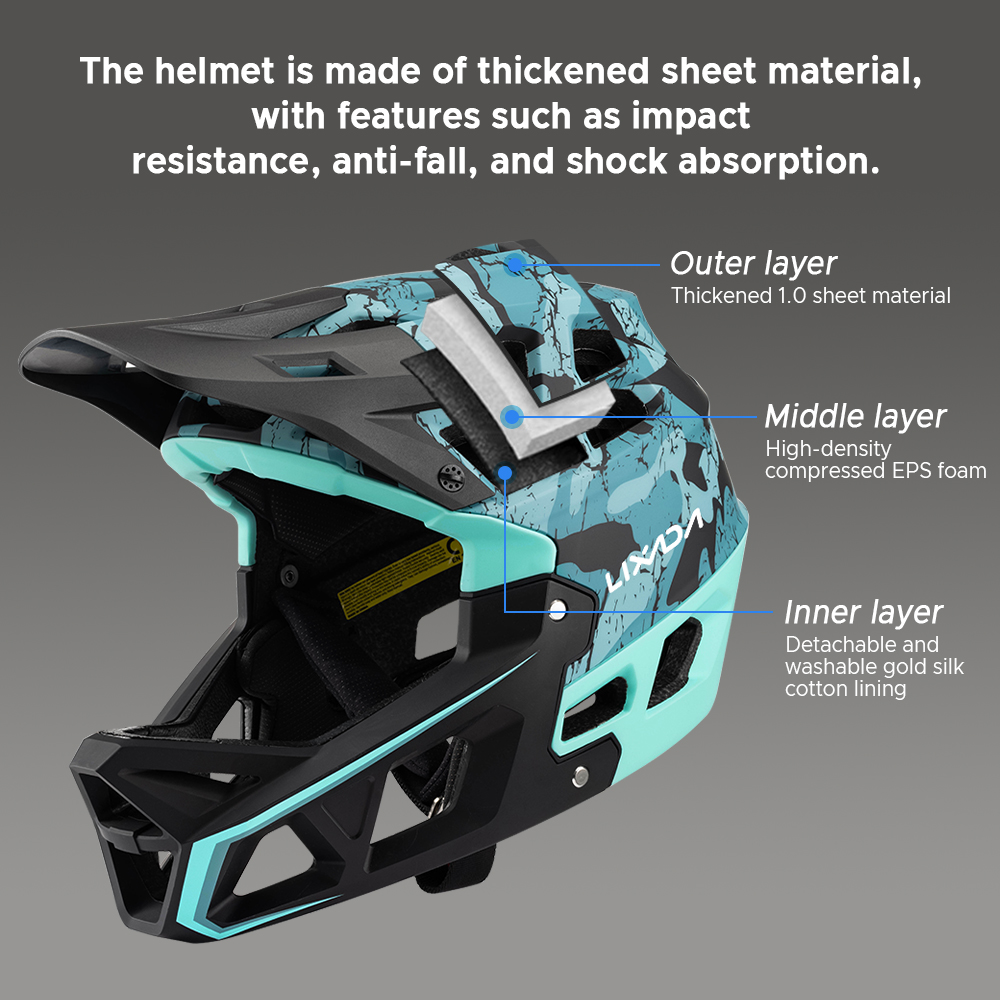 Full Face Mountain Bike Helmet - đánh giá và giá Mountain Biking Full Face Helmet