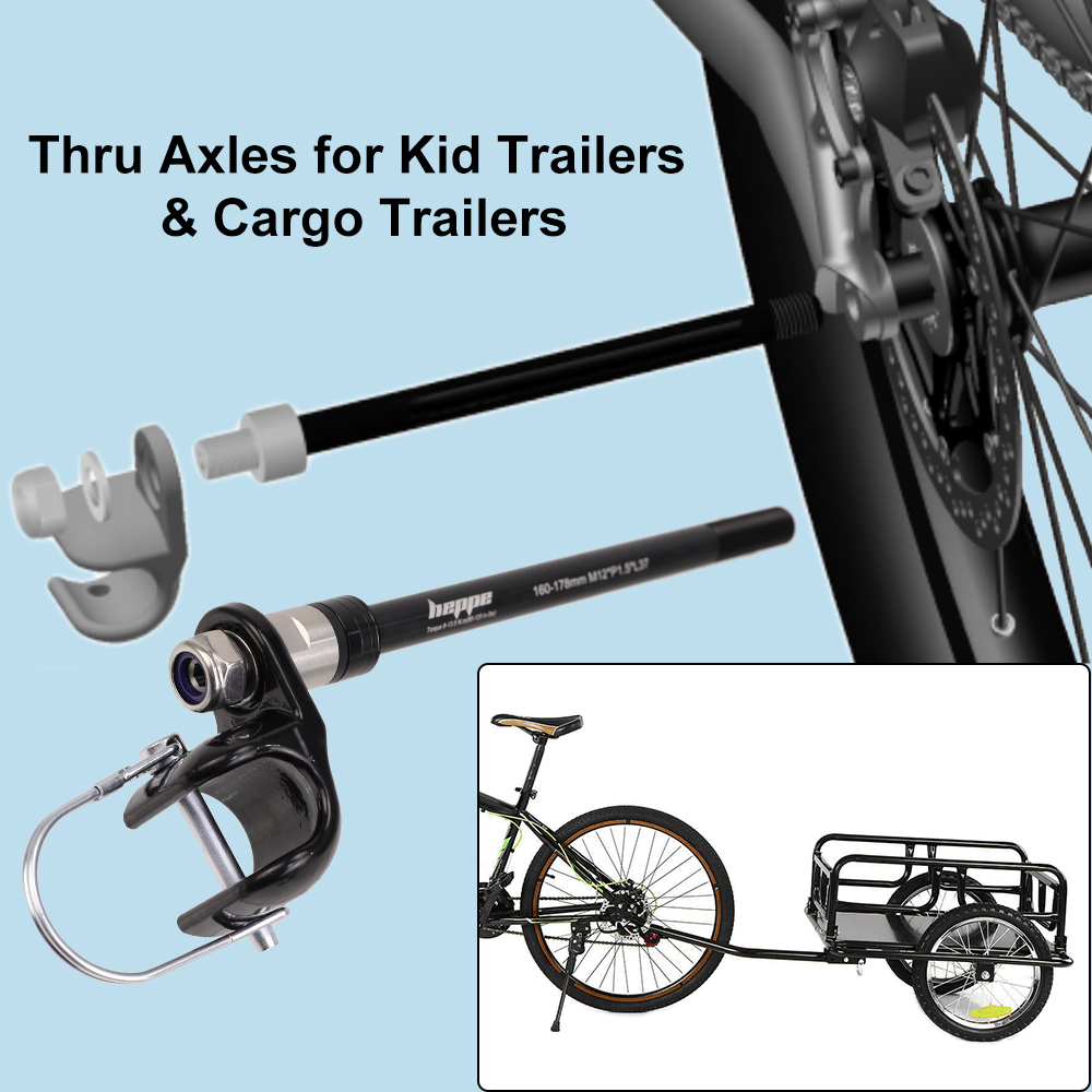HEPPE Bicycle Trailer Thru Axl - đánh giá và giá Mountain Biking For Kids
