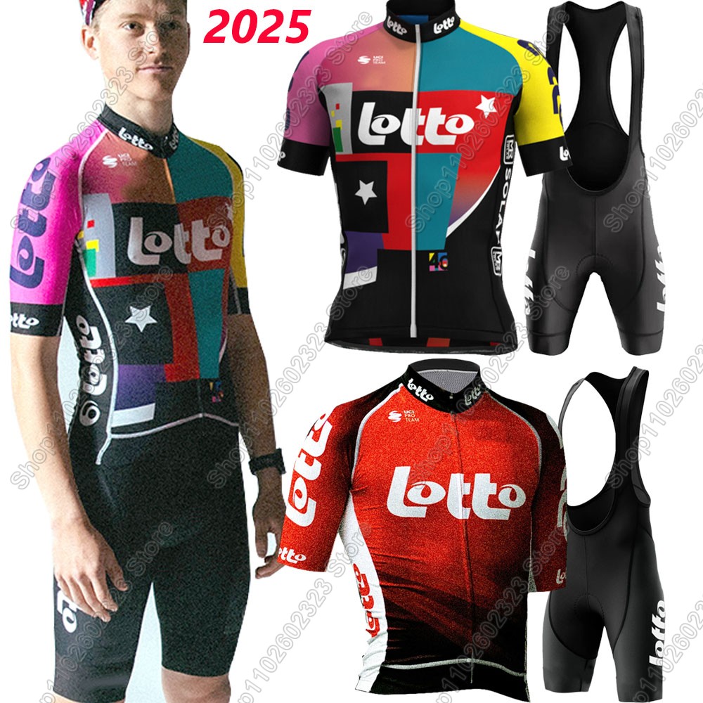 Lotto team 2025 cycling jersey - đánh giá và giá Mountain Biking Clothes