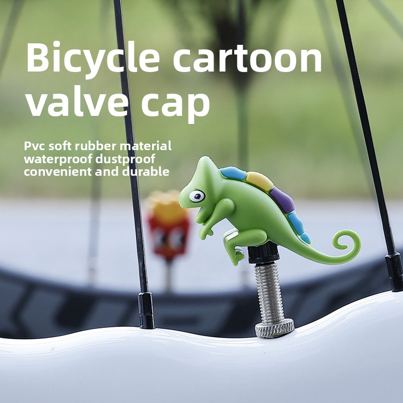 Creative Cartoon Silicone Bicy - đánh giá và giá Mountain Biking Cartoon