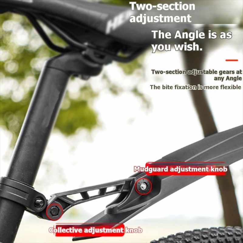 Bicycle Mudguard Set Universal - đánh giá và giá Mountain Biking In The Rain