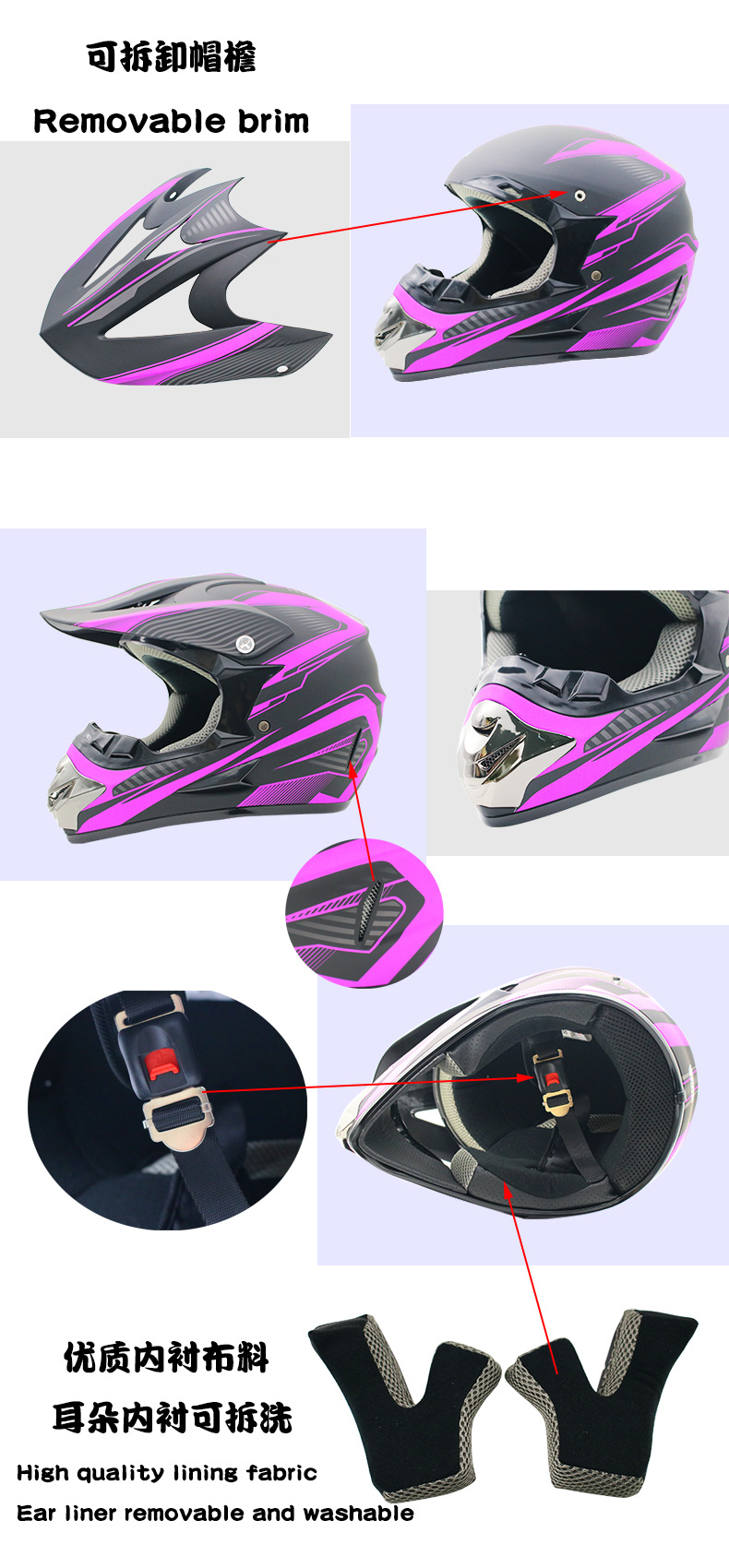 2019 Mới Lật Lên Xe Máy Trẻ Em - đánh giá và giá Mountain Biking Full Face Helmet