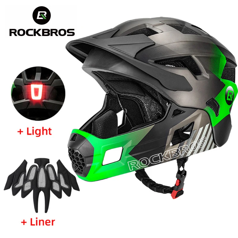 Giỏ Chứa Đồ Trẻ Em Có Thể Tháo - đánh giá và giá Mountain Biking Full Face Helmet
