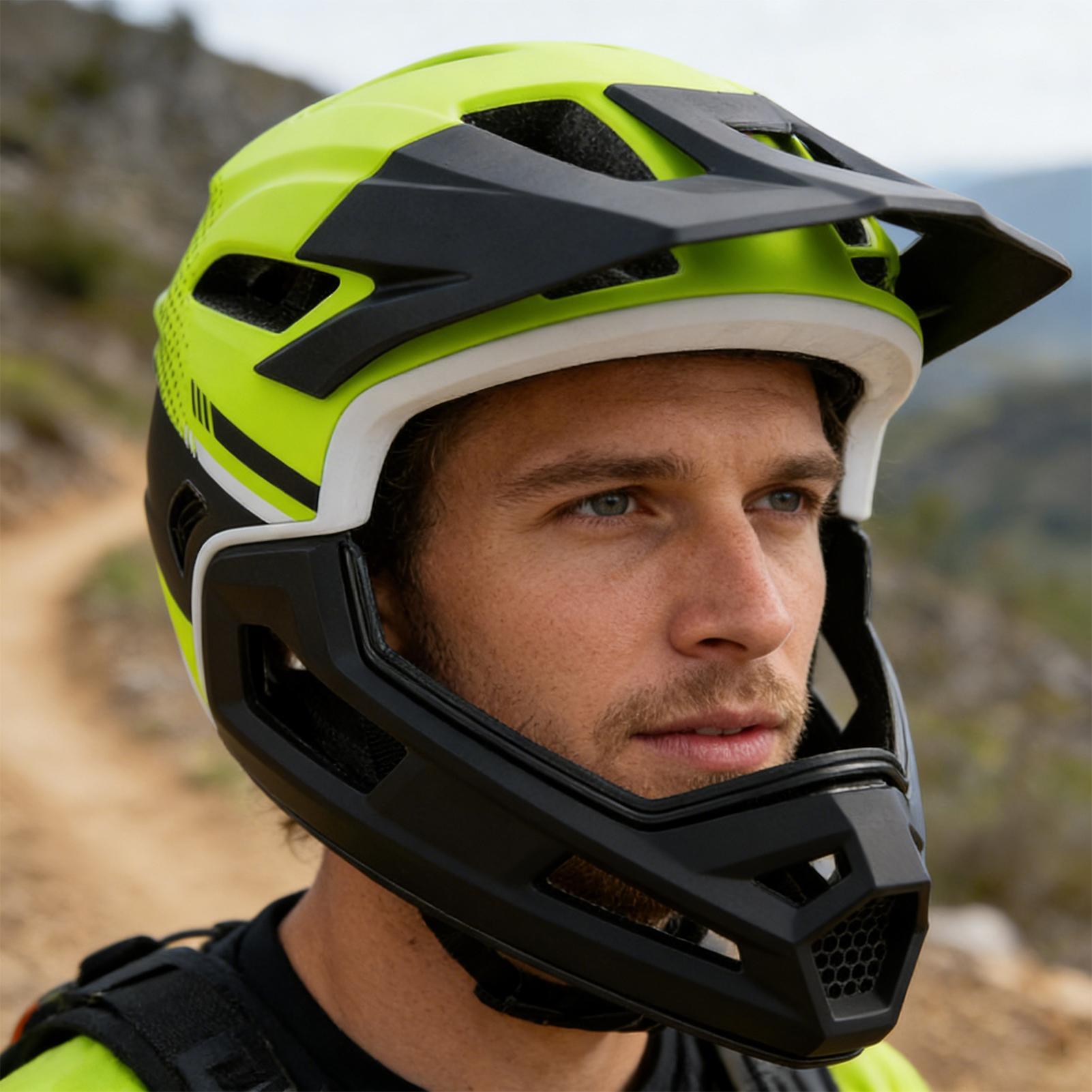 Mountain Bike Full Face Helmet - đánh giá và giá Mountain Biking Full Face Helmet