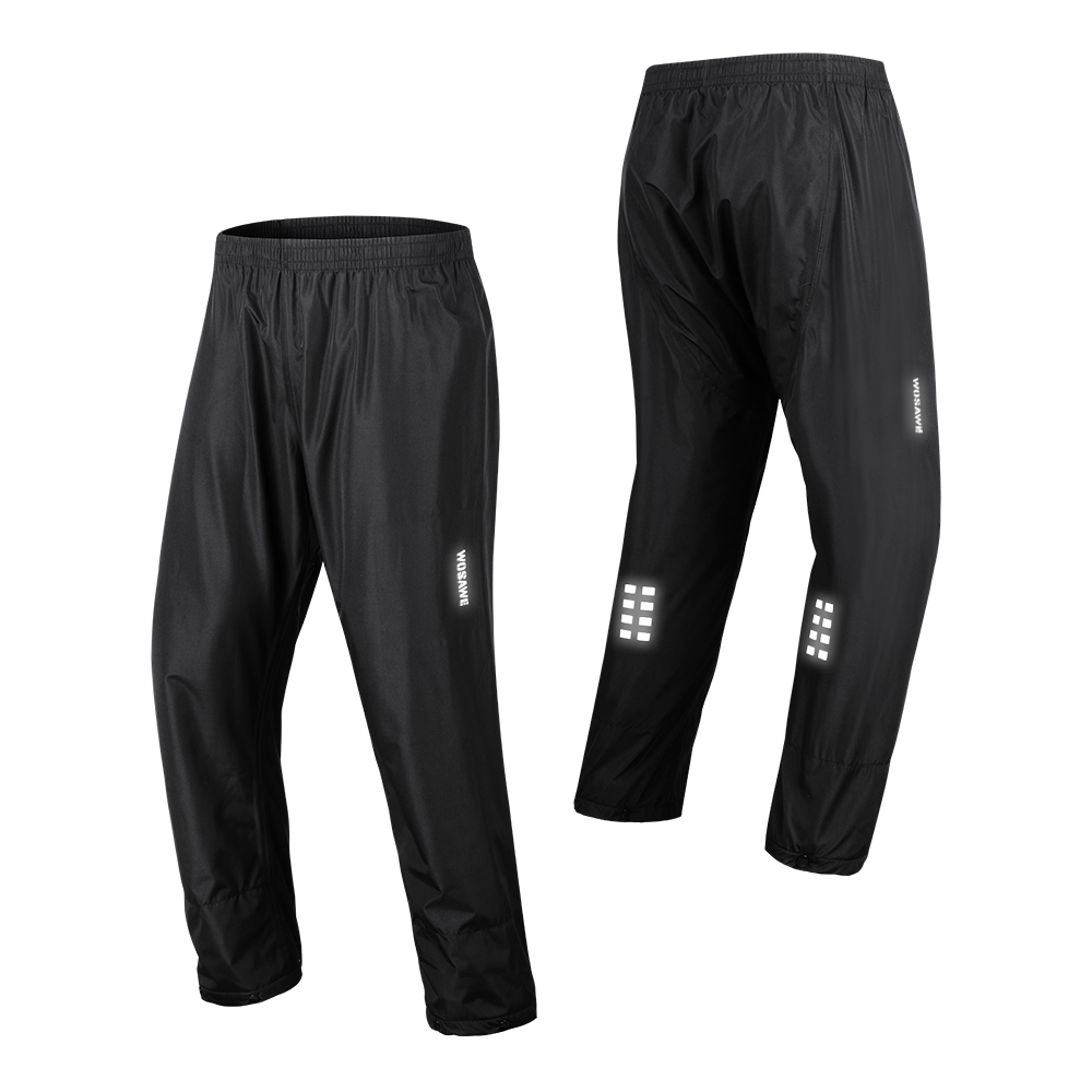 WOSAWE Cycling Rain Pants Mtb  - đánh giá và giá Mountain Biking In The Rain